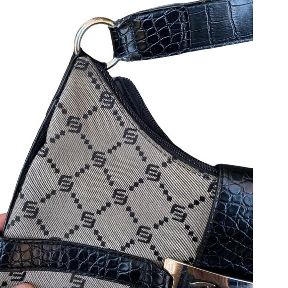 Vtg FUBU  y2k Lightweight Bag Black/Gray - Picture 5 of 7